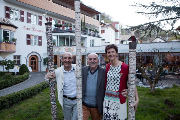 Alberto Micheletti, Mariano Fuga und Marion Pristinger